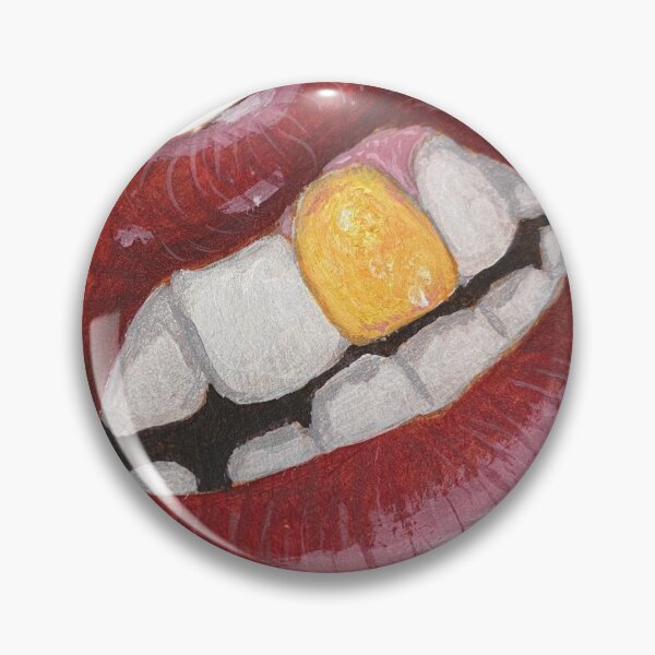 Item preview, Red Lips Gold Tooth designed and sold by Patrick Skiles.