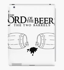 Lord of the Beers - The Two Barrels iPad Case/Skin