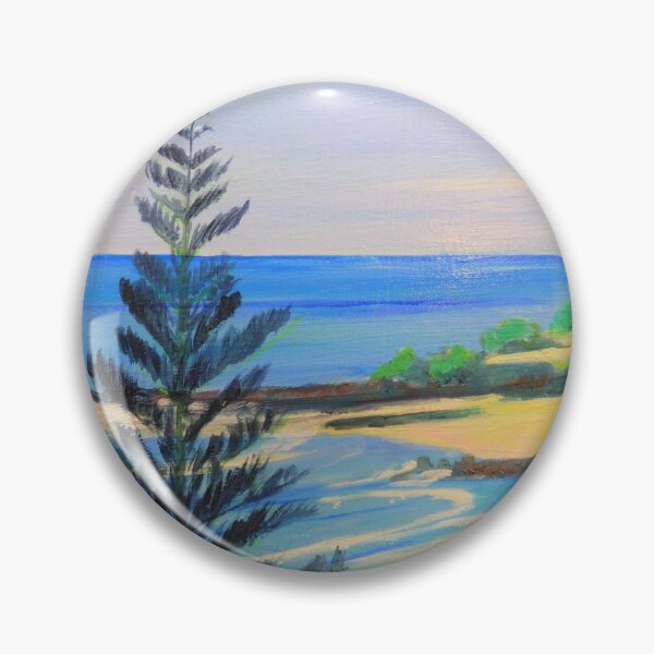 Item preview, Kirra Beach . oil painting  designed and sold by ginnymac.