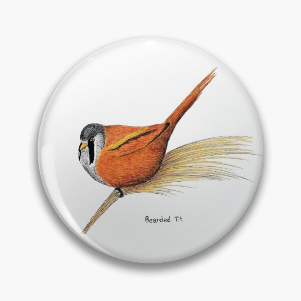 Item preview, Bearded Tit designed and sold by EmilyRamblings.
