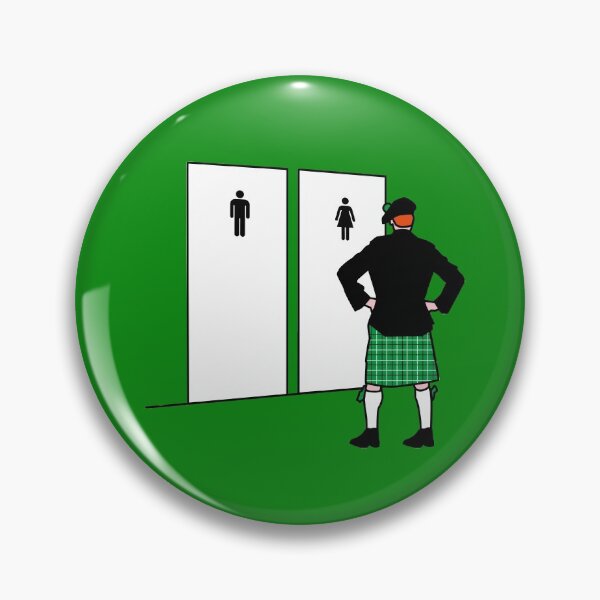 Artikelvorschau, Copy of Lustige irische St. Patrick's Day Kilt Irland Toilette entworfen und verkauft von LaundryFactory.