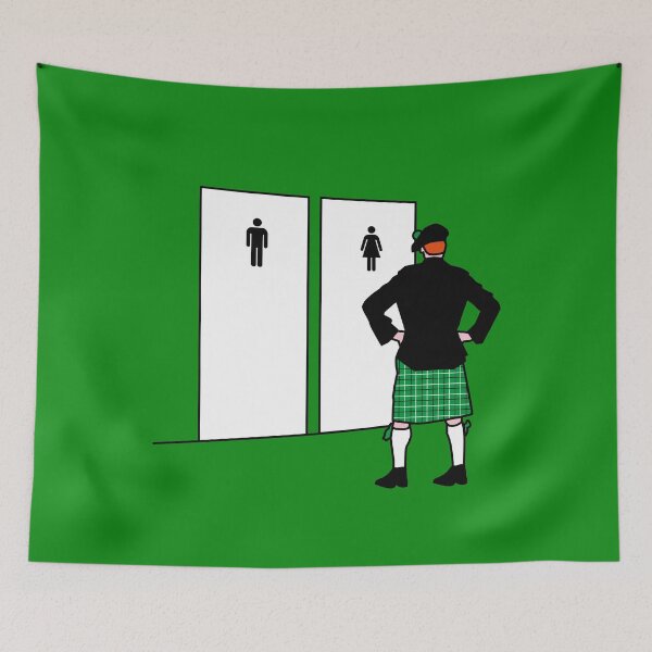 Item preview, Funny St Patrick's Day kilt bagpipe player Irish designed and sold by LaundryFactory.