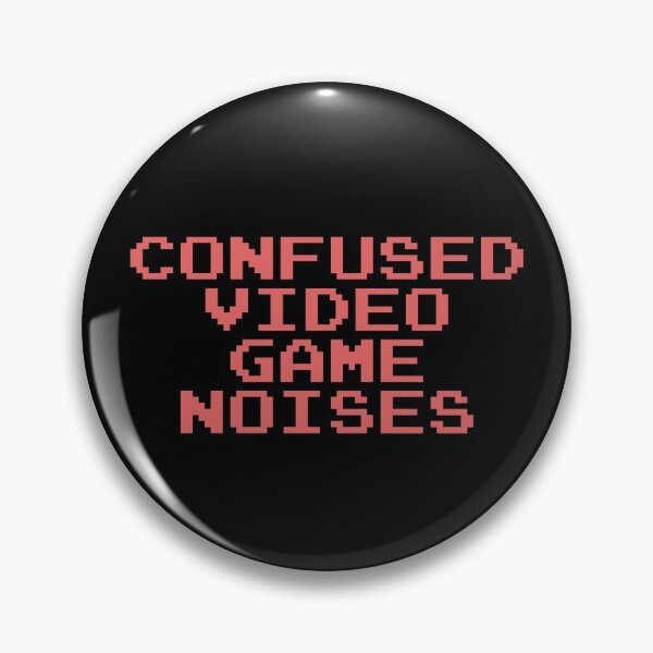 Item preview, Confused Video Game Noises designed and sold by Legit Hooligan.