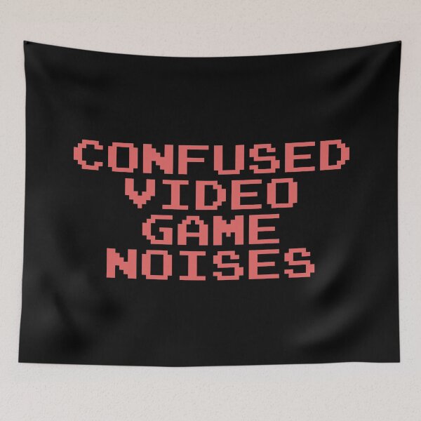 Item preview, Confused Video Game Noises designed and sold by Legit Hooligan.