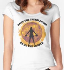 Cheerleader Women's Fitted Scoop T-Shirt