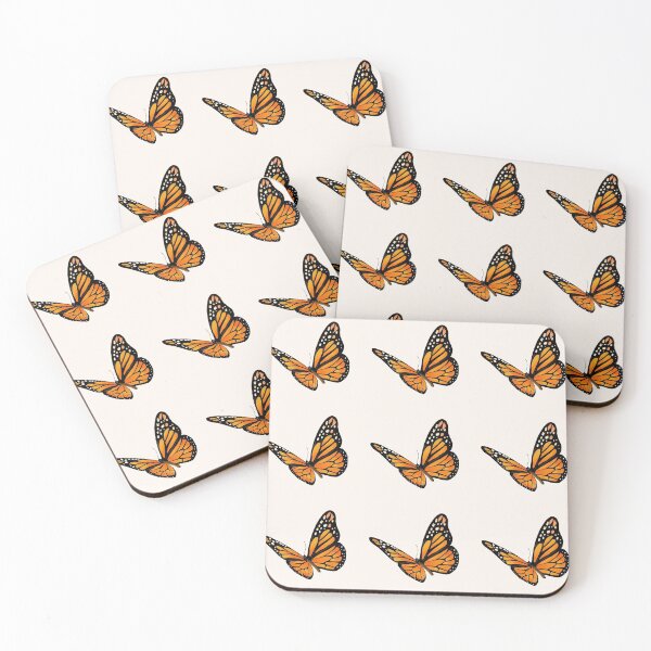 Item preview, Orange Butterfly original artwork digital  designed and sold by TemptingBlue.