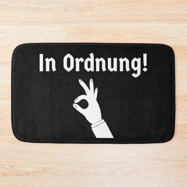 Item preview, In Ordnung Deutsch German, all good, well, in order, all right designed and sold by Time4German.