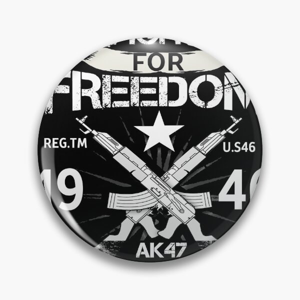 Item preview, Vintage Soviet Kalashnikov AK-47 CCCP USSR Russia  designed and sold by TopTeeShop.