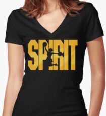 Cheer Spirit Women's Fitted V-Neck T-Shirt
