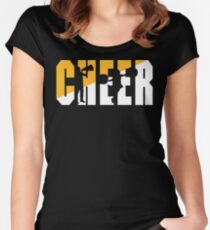 CHEER Women's Fitted Scoop T-Shirt