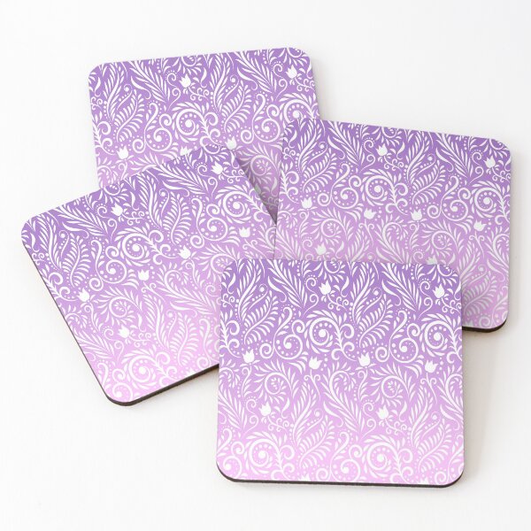 Item preview, Floral and Leaves - Velvet Lilac (Dreamy Fantasy Collection) designed and sold by CreativityRoams.