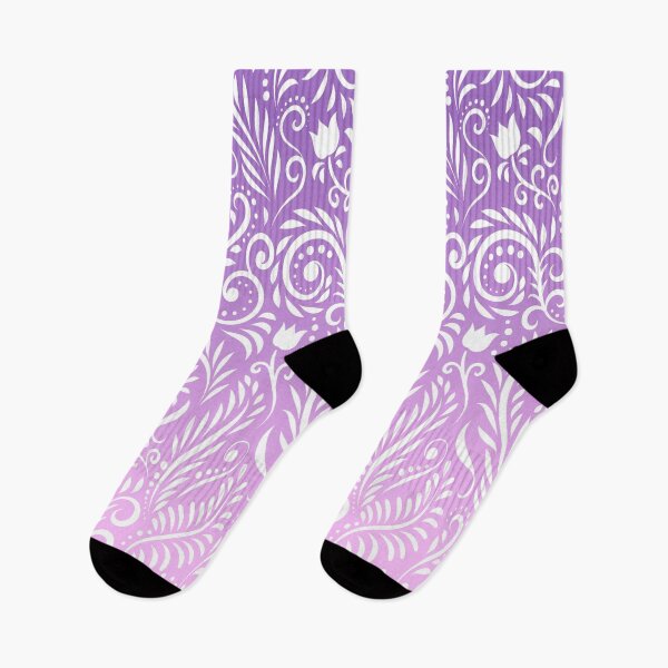 Item preview, Floral and Leaves - Velvet Lilac (Dreamy Fantasy Collection) designed and sold by CreativityRoams.