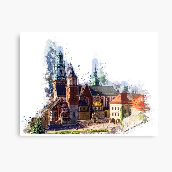 Wawel Castle Cracow Metal Print