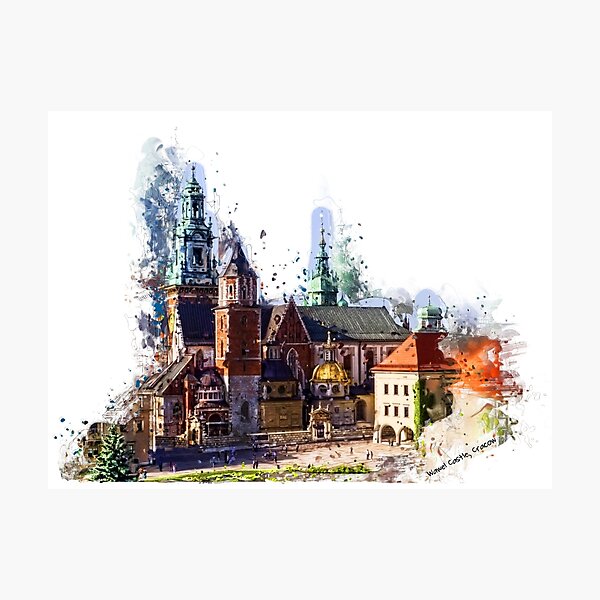 Wawel Castle Cracow Photographic Print