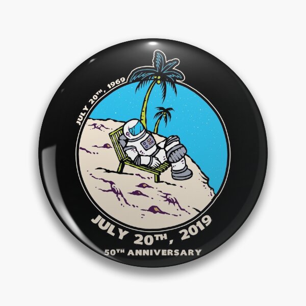 Item preview, Moon Beach - 50th Anniversary Moon Landing designed and sold by KoolMoDee.