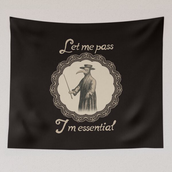 Item preview, Let me pass I'm essential  designed and sold by rodmendonca.