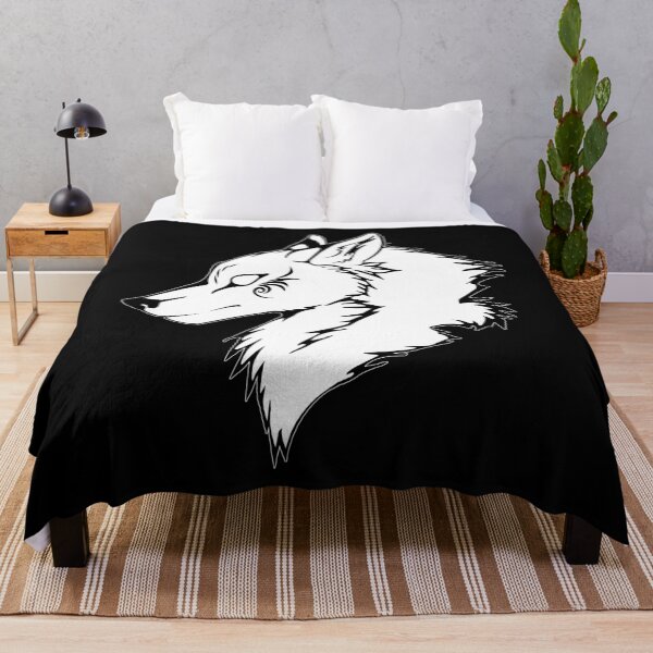 Item preview, White Fenris Wolf designed and sold by NicGrayGraphic.