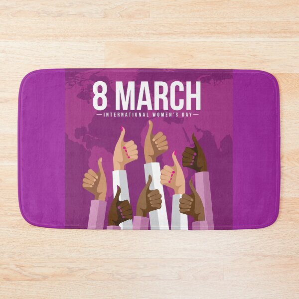 Item preview, International Womens Day multicultural thumbs up design. designed and sold by La Cartoonista.