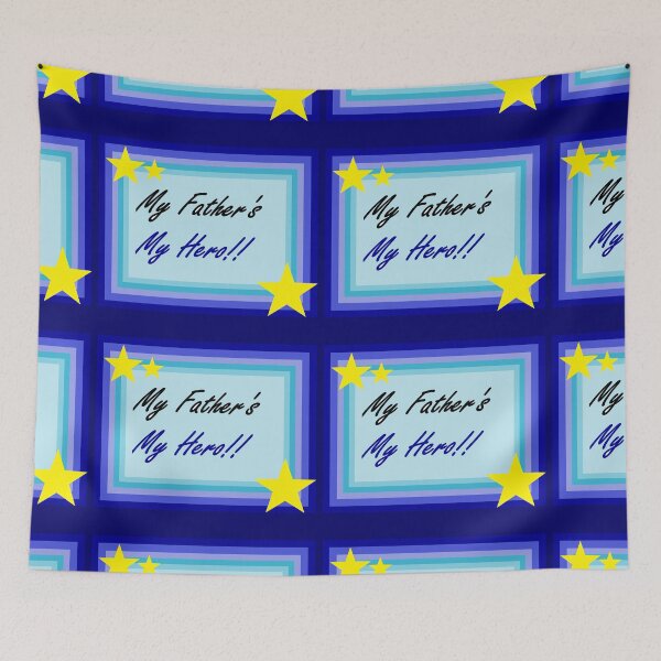 Item preview, My Father's My Hero!! designed and sold by Dua Emran.