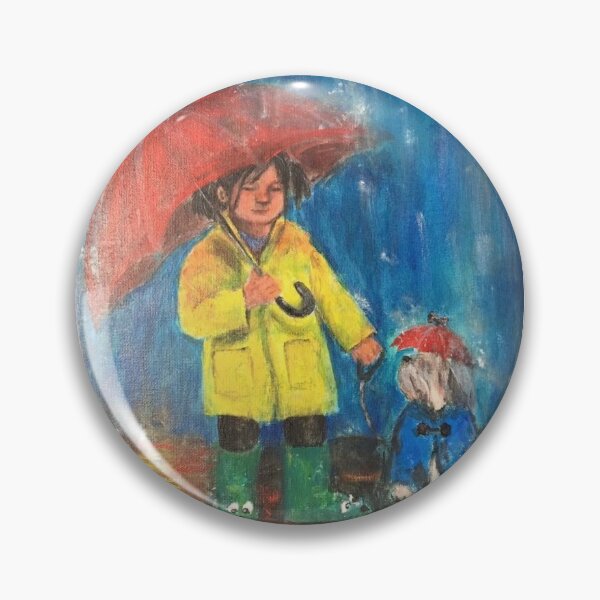 Item preview, Red umbrellas  designed and sold by Silver Lining Art.