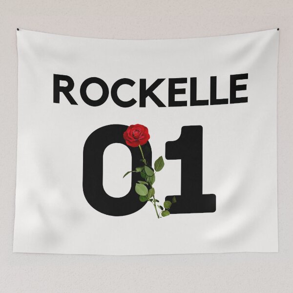 Item preview, Rockelle quote number one saying red rose phrase designed and sold by OneTimeEngineer.