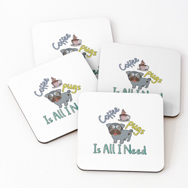 Item preview, coffee drinker pugs lover  designed and sold by MR20.