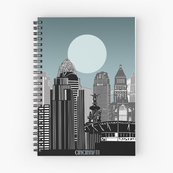 Item preview, cincinnati skyline designed and sold by BekimART2.