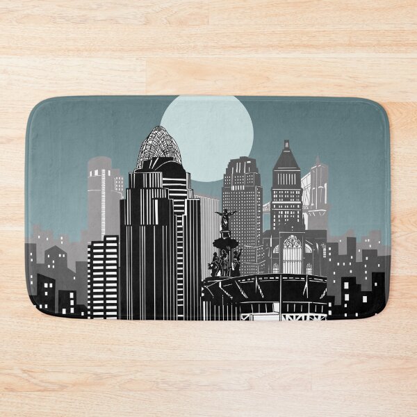 Item preview, cincinnati skyline designed and sold by BekimART2.