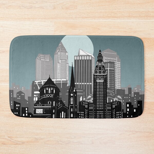 Item preview, cleveland skyline designed and sold by BekimART2.