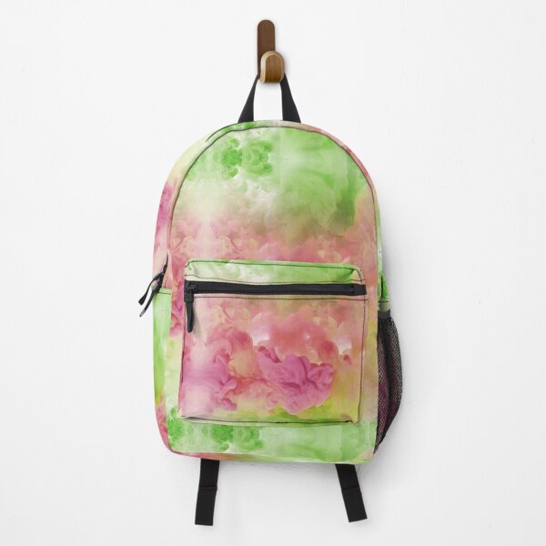Artikelvorschau, Nahtloses grünes und rosa abstraktes Tie-Dye-Muster entworfen und verkauft von Custom Crest.