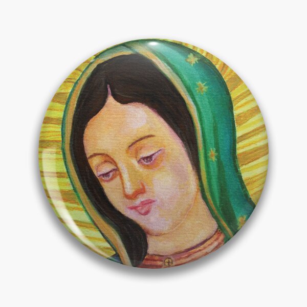 Artikelvorschau, Jesus Christus, ihr Sohn. Sie setzte dem Menschenopfer der Azteken ein Ende und bekehrte viele. Die vierblättrige Blume über dem Mutterleib zeigt an, dass sie die "Mutter Gottes" war. Das Bild auf der Tilma bis zu diesem Datum entworfen und verkauft von Thecla Mary Correya.