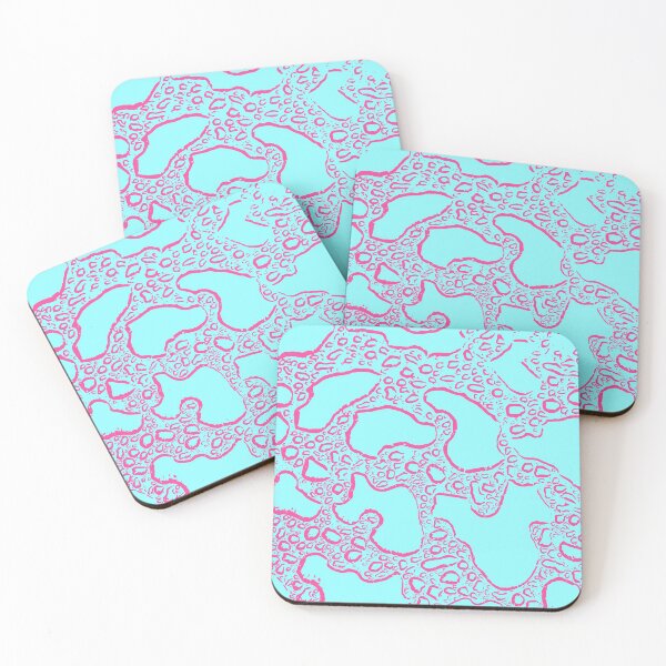 Item preview, Pink sea oceanic Foam poster designed and sold by ZengoClub.