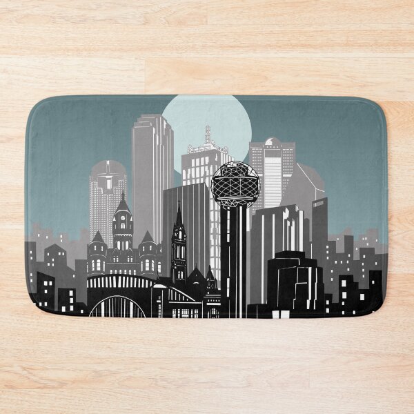 Item preview, dallas skyline designed and sold by BekimART2.
