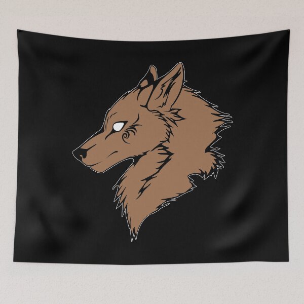 Item preview, Brown Fenris Wolf designed and sold by NicGrayGraphic.