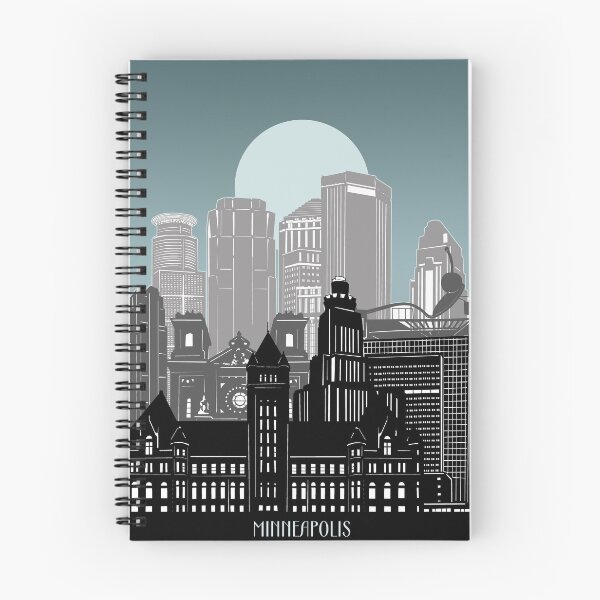 Item preview, minneapolis skyline designed and sold by BekimART2.