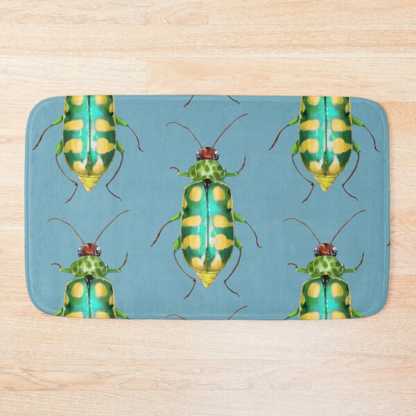 Item preview, Metallic Green Beetle - Banded Cucumber Beelte by Ela Steel designed and sold by elasteel.
