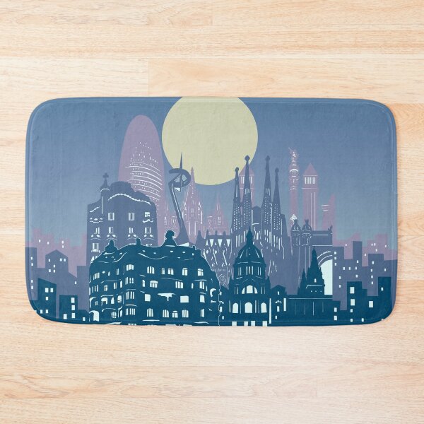 Item preview, barcelona skyline designed and sold by BekimART2.