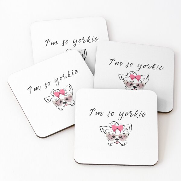 Item preview, I'm So Yorkie, Yorkie Mom, Yorkshire Terrier, Yorkie Gifts, Yorkie Daddy, Mother Tees, Cute Illustration, Teacup Yorky designed and sold by Annona-.