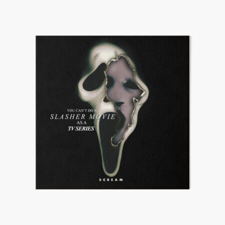 Scream x Scream The Series Art Board Print