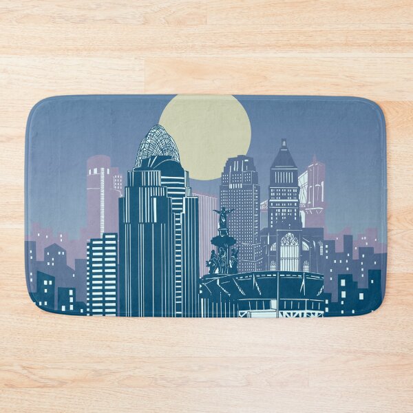 Item preview, cincinnati skyline designed and sold by BekimART2.