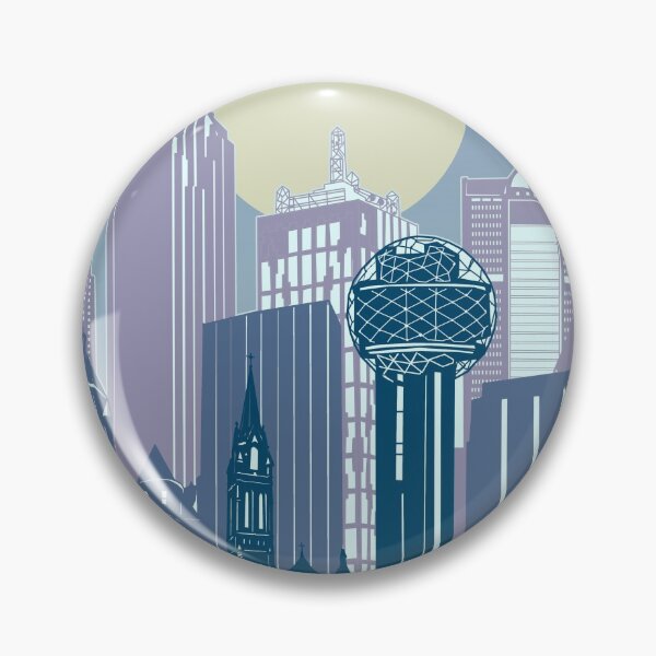 Item preview, dallas skyline designed and sold by BekimART2.