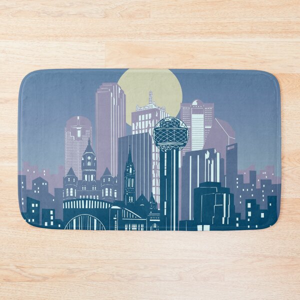 Item preview, dallas skyline designed and sold by BekimART2.