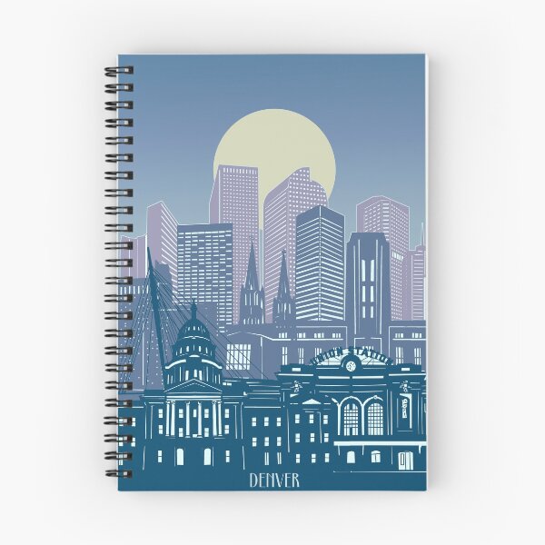 Item preview, denver skyline designed and sold by BekimART2.