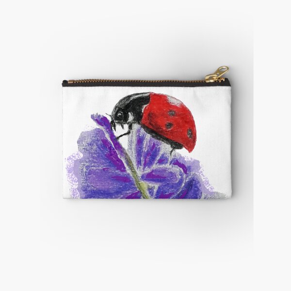 Item preview, Ladybird (Ladybug) on Lavender designed and sold by wildseadesign.