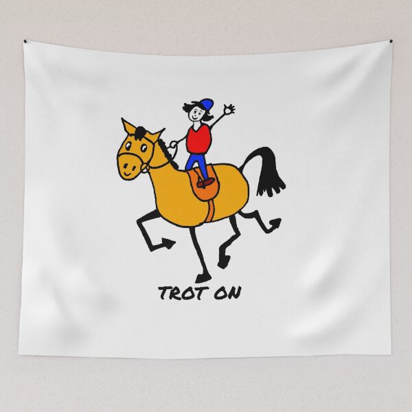 Item preview, Cute Cartoon Pony Trot On designed and sold by michellelegrand.