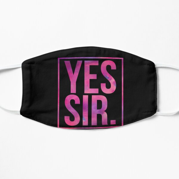 YES SIR Flat Mask