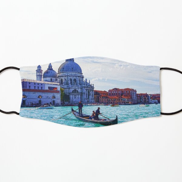 Impressions of Venice - Traghetto Crossing the Grand Canal Kids Mask