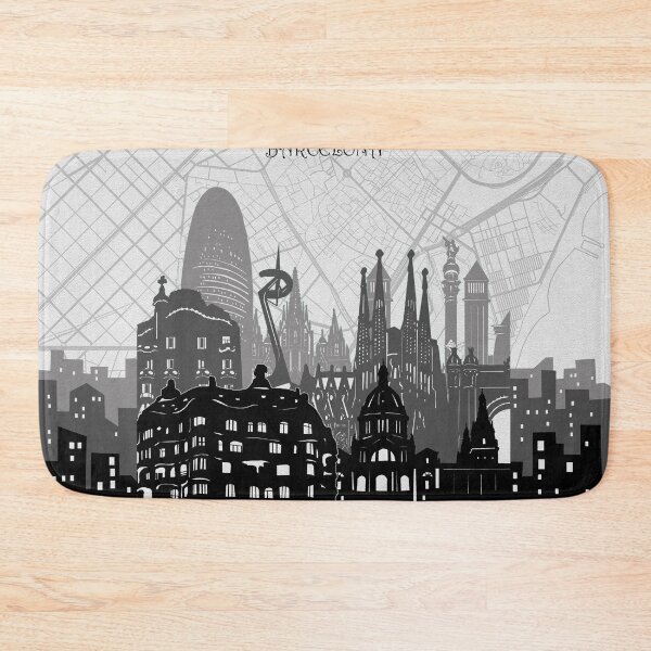 Item preview, barcelona skyline designed and sold by BekimART2.