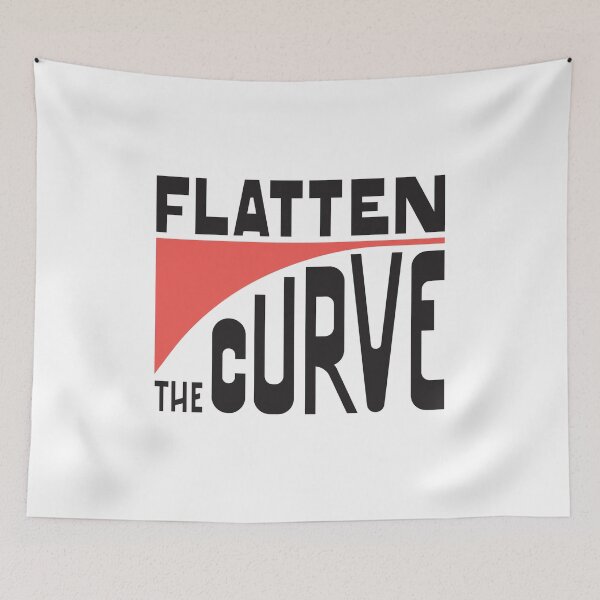 Item preview, Flatten The Curve designed and sold by ozumdesigns.