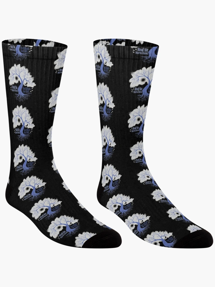 Thumbnail 3 of 5, Socks, Cool Tree Spring Design designed and sold by DavinciStore21.